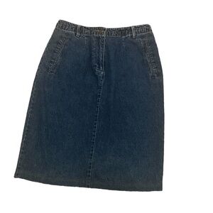 Vintage Denim Scooter Skirt